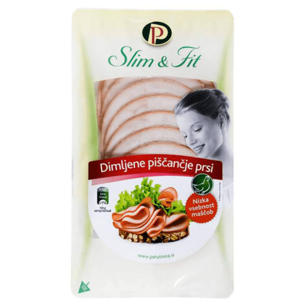 PERUTNINA PTUJ dimljena pileća prsa 100g