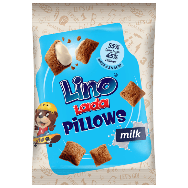 PODRAVKA Lino lada pillows milk 80g