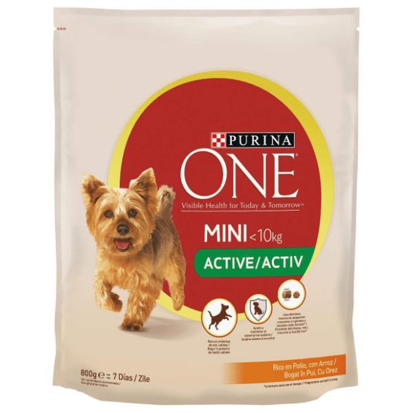 PURINA One mini adult piletina pirinač hrana za male pse 800g