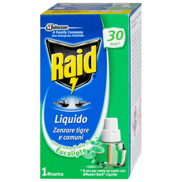 RAID tečna dopuna za aparat protiv komaraca 26ml