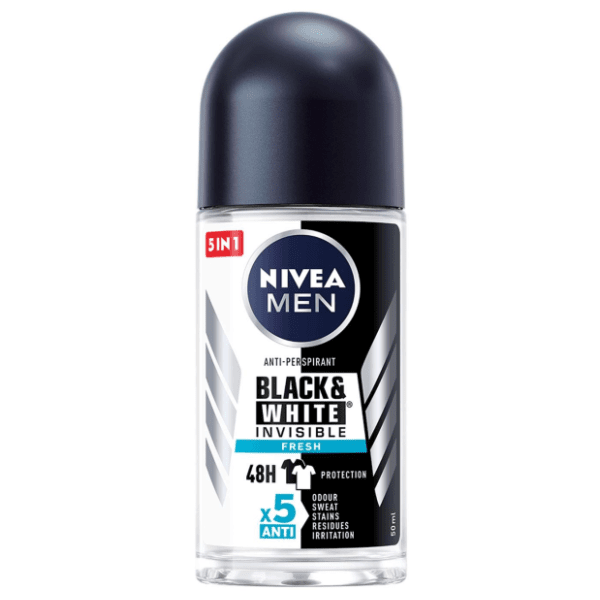 Roll-on NIVEA Men invisible black&white fresh 50ml