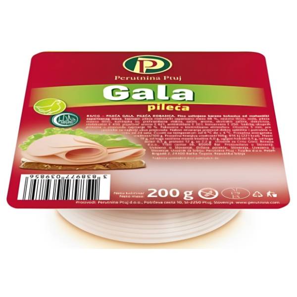Salama Gala slajs PERUTNINA PTUJ 200g