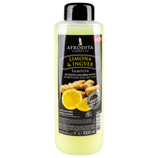 Šampon AFRODITA lemon&ginger 1l