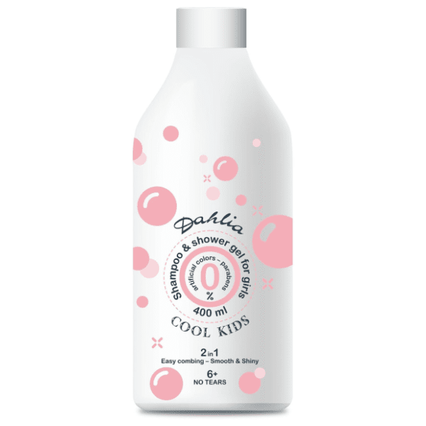 Šampon DAHLIA cool kids 2u1 400ml
