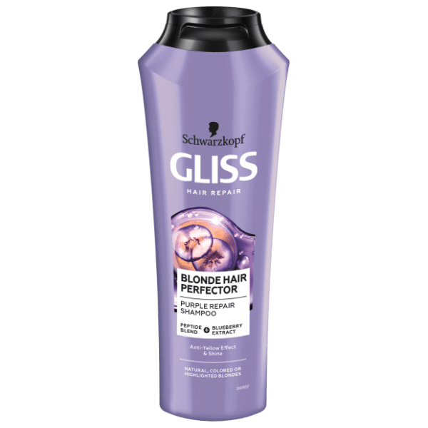Šampon GLISS blonde hair perfector 250ml