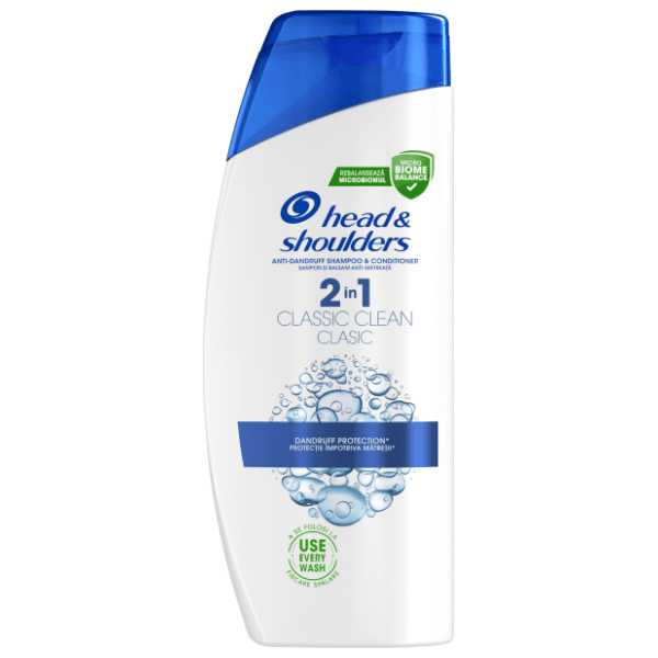Šampon HEAD & SHOULDERS classic clean 2in1 625ml