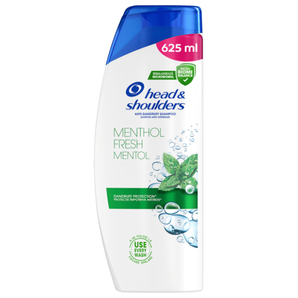 Šampon HEAD & SHOULDERS menthol 625ml