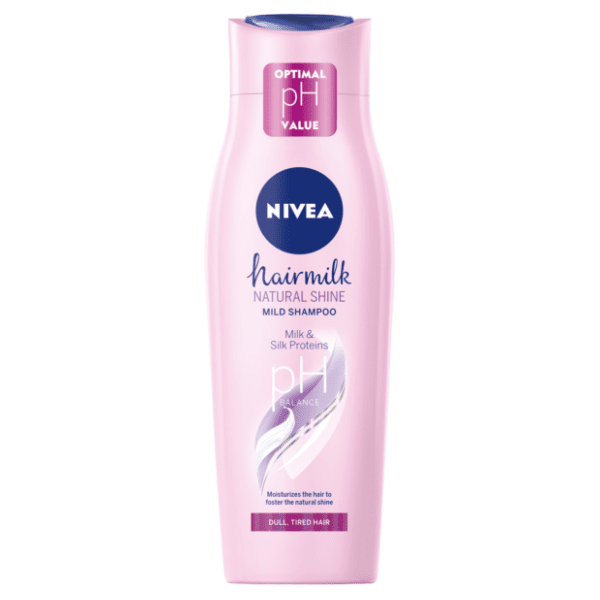 Šampon NIVEA Hairmilk natural shine 250ml