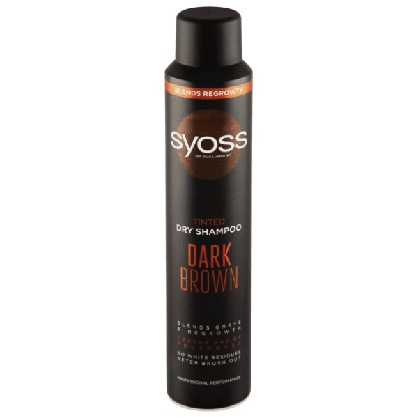 Šampon za suvo pranje kose SYOSS Dark brown 200ml