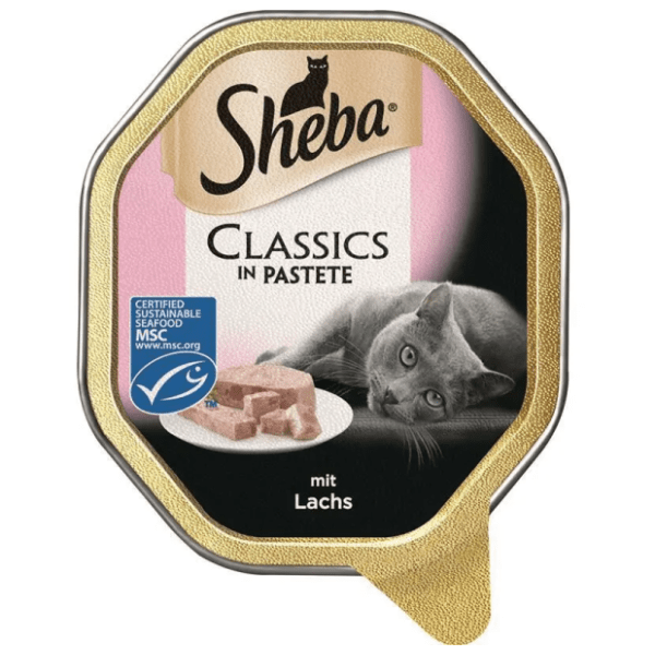 SHEBA hrana za mačke losos vekna 85g
