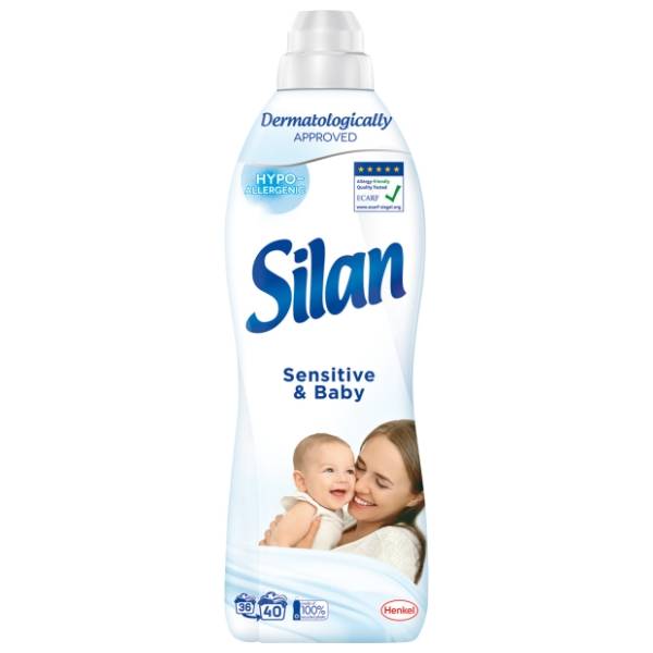 SILAN Sensitive & baby omekšivač za veš 40 pranja (880ml)