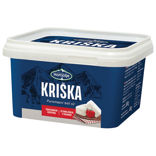 Sir beli kriška MLEKARA HOMOLJE 400g