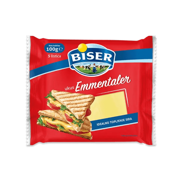 Topljeni sir BISER emmentaler 100g