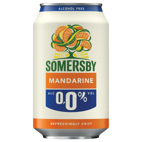 SOMERSBY mandarina 0% 330ml