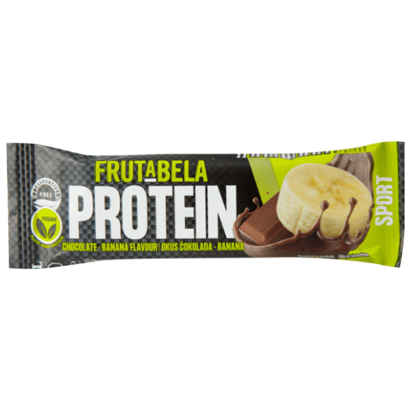 Štanglica FRUTABELA protein bar čokolada banana 40g