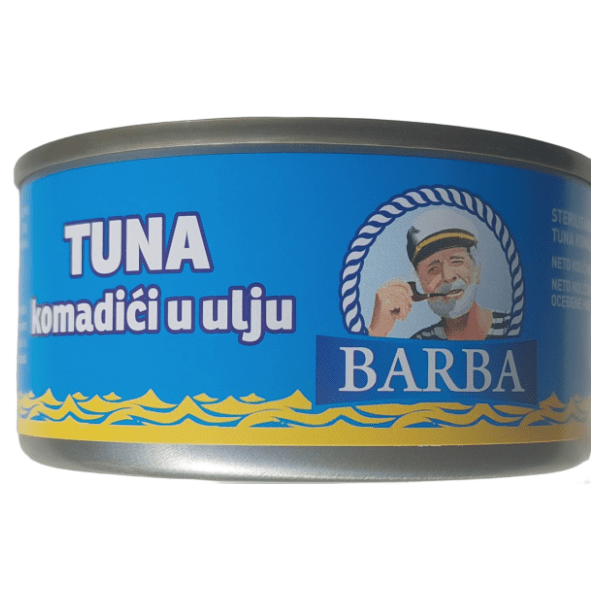 Tunjevina BARBA komadići u ulju 140g