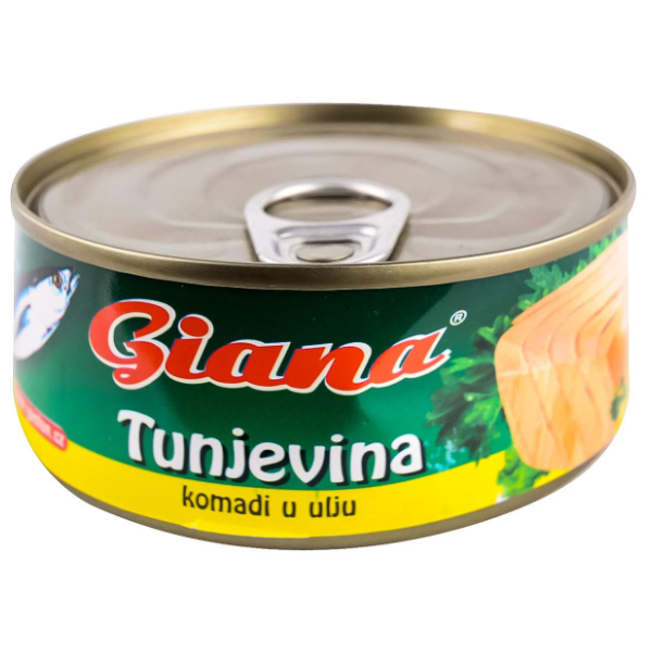 Tunjevina GIANA komadi u ulju 170g