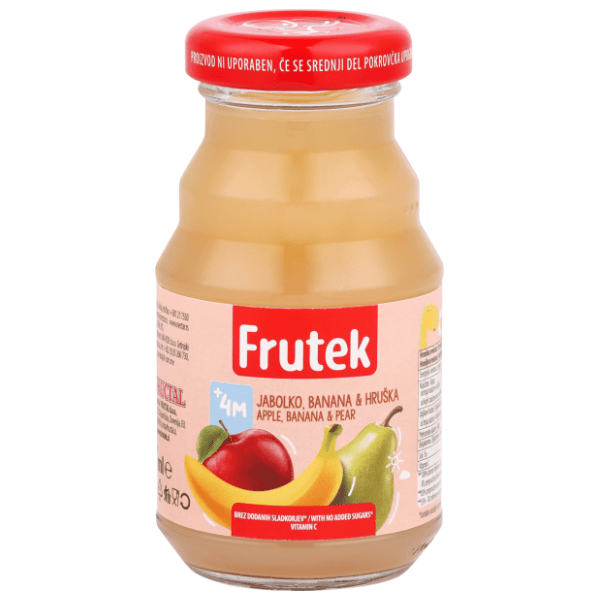 Voćni sok FRUTEK jabuka kruška banana 125ml