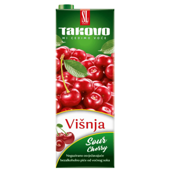 Voćni sok TAKOVO višnja 1,5l