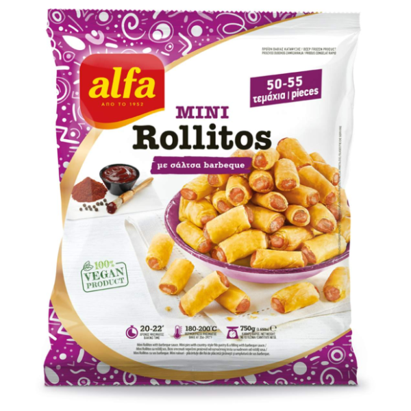 ALFA mini rollitos barbecue 750g