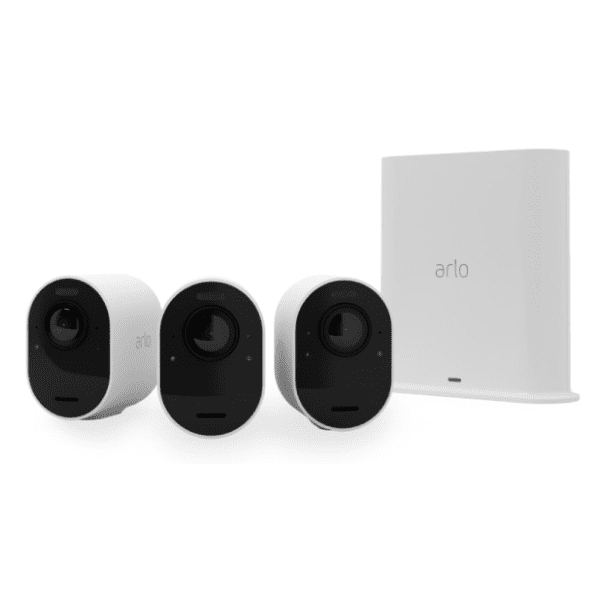 ARLO kamera za video nadzor VMS5340-200EUS Ultra 2 White Set od 3. kamere