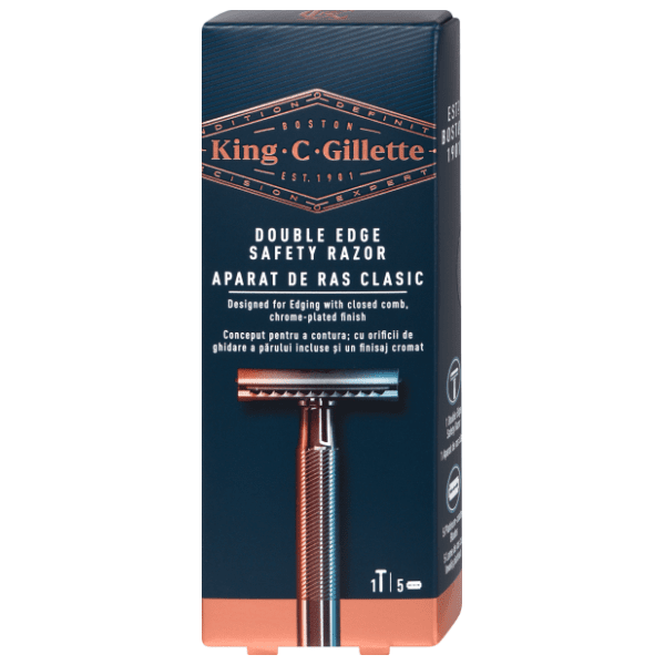 Brijač GILLETTE King C 1kom + 5 zamenskih oštrica