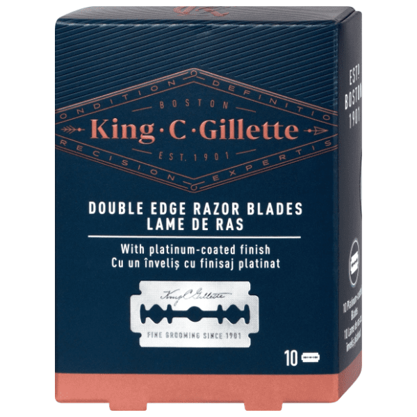 Brijač GILLETTE king C double edge razor patrone 10kom