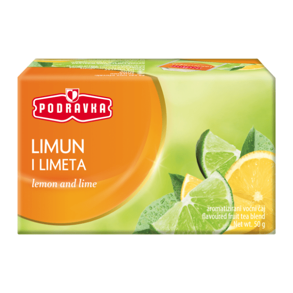 PODRAVKA čaj limun limeta 50g