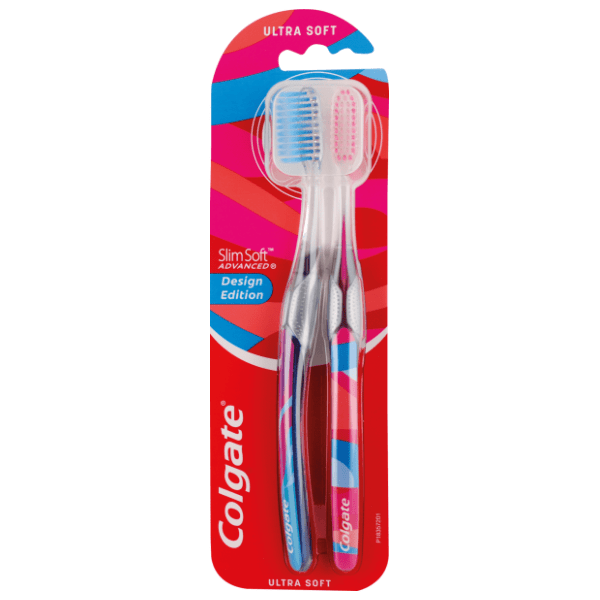 COLGATE slim ultra soft advanced design četkica za zube  2kom