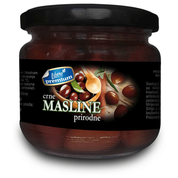 LIBERO Premium Kalamata crne masline 340g