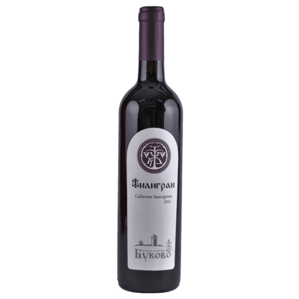 Crno vino MANASTIR BUKOVO Filigran 0,75l