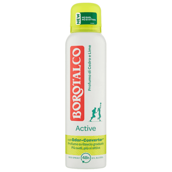 Dezodorans BOROTALCO active citrus lime 150ml