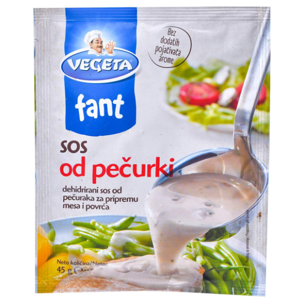 Dodatak VEGETA Fant sos od pečurki 45g