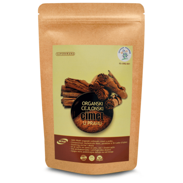 DTC Cimet organski cejlonski u prahu 100g