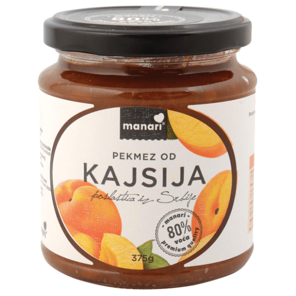 MANARI džem kajsija 375g