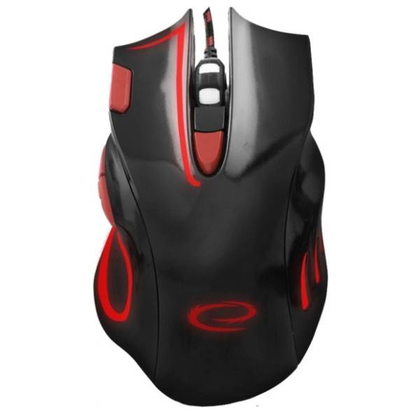 ESPERANZA miš Hawk EGM401KR crveni
