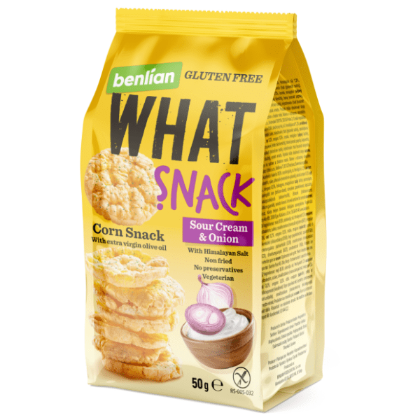 Galete WHAT SNACK pavlaka luk 50g