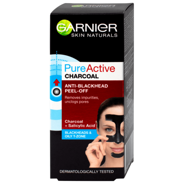 GARNIER maska za lice peel off charcoal 50ml