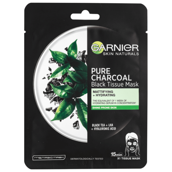 GARNIER Skin naturals chacoal maska za lice 1kom
