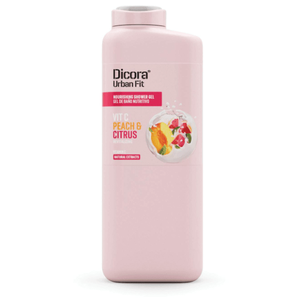 Gel za tuširanje DICORA urban fit citrusi i breskva 400ml