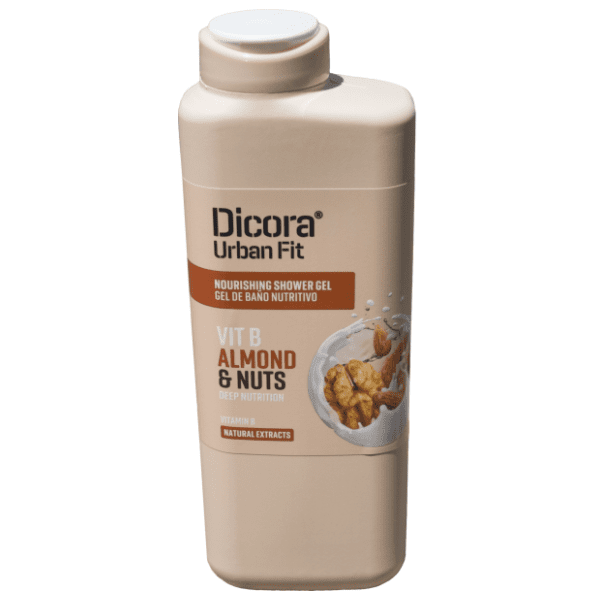 Gel za tuširanje DICORA urban fit vitamin B badem i orah 400ml