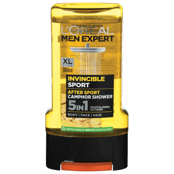 Gel za tuširanje L'OREAL Men expert invicible sport 5in1 300ml