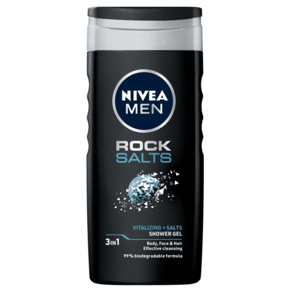 Gel za tuširanje NIVEA Men rock salts 250ml