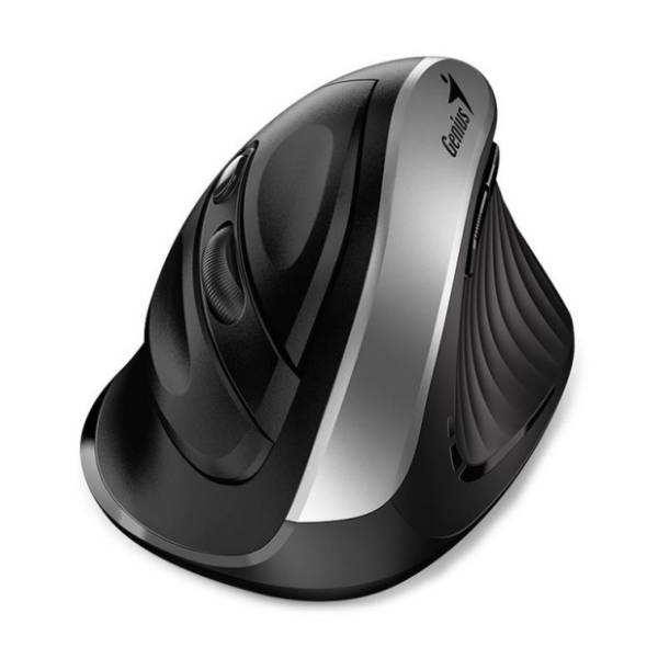 GENIUS vertikalni bežični miš Ergo 8250S srebrni