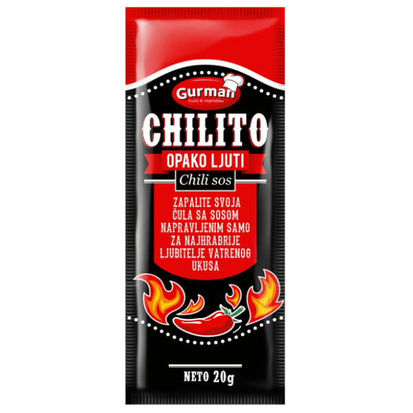 Sos GURMAN Chilito opako ljuti 20g
