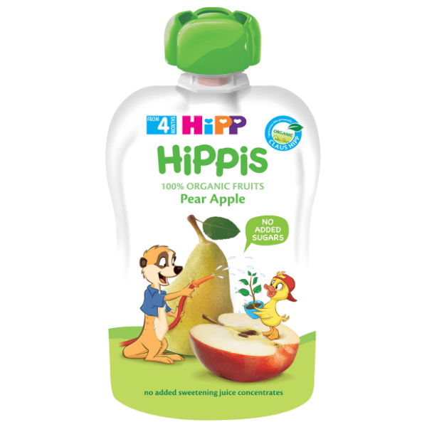 HIPP Organic kašica kruška i jabuka 100g
