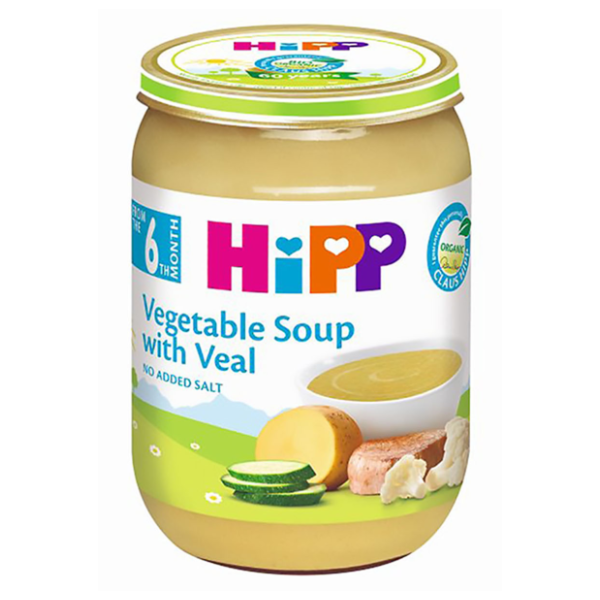 HIPP supa od povrća sa teletinom 190g