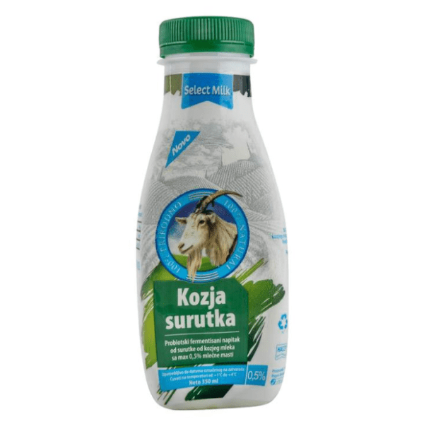 Kozja surutka SELECT MILK probio fit natur 350ml