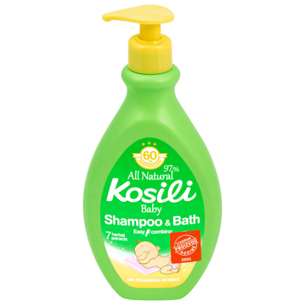 Kupka i šampon KOSILI all natural 2u1 400ml