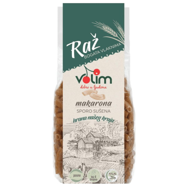 Makarone od raži VOLIM 250g